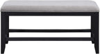 Steve Silver Furniture Yves Counter Bench Grey