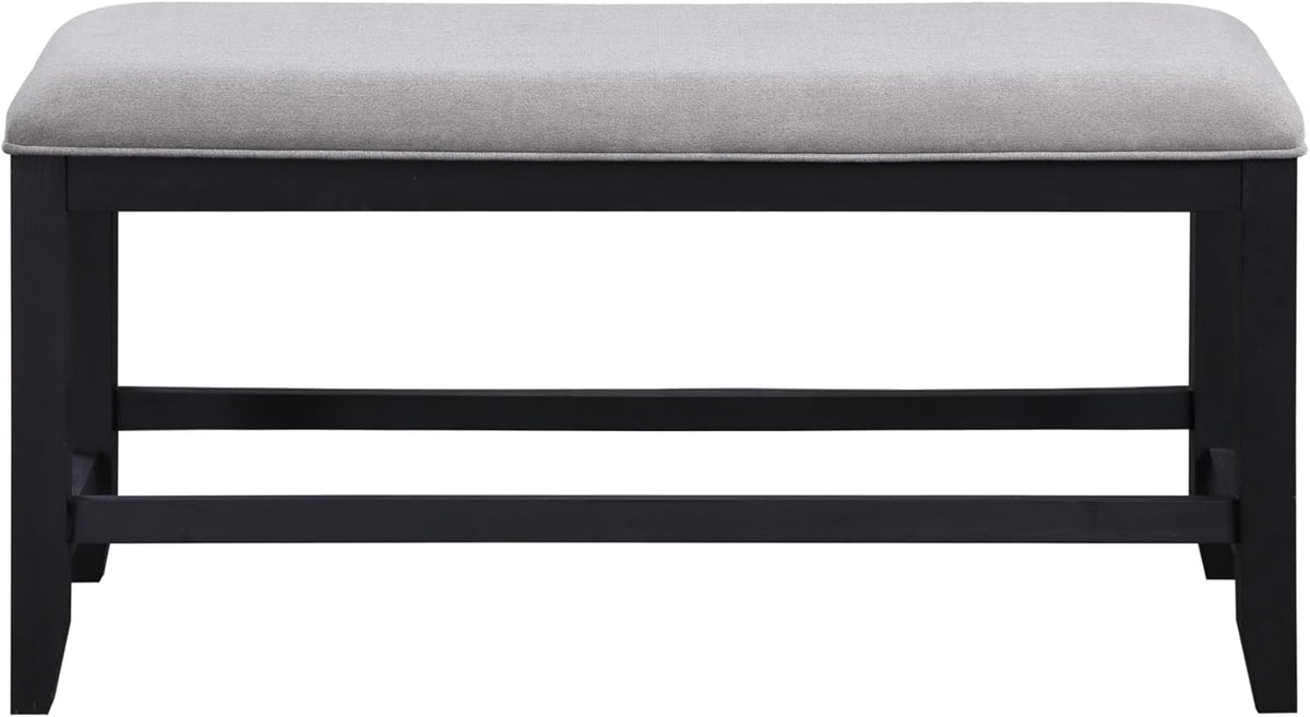 Steve Silver Furniture Yves Counter Bench Grey