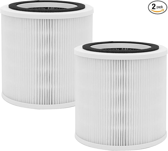 2 Pack H7126 Replacement Filter Compatible with Govee H7126 Mini Air Purifier,3-in-1 True Air Filter,Replace Part #H7126-RF