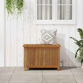 Wood Garden Backyard Organization, Wooden Garden Storage Box for Patio Furniture and Outdoor Cushions, 35.4"x19.7"x22.8",-337