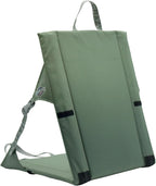 Crazy Creek Original LongBack Chair, Portable Chair for Camping and Stadiums, High Density Foam Cushion, Comfortable and Adjustable Back Support, Lightweight and Foldable, Water-Resistant