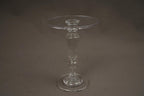 Furniture Acrylic Side Table,Clear Small Round Side/End Tables with Support Rod for Use in Living Rooms,Bedrooms,Offices,Study Rooms,Waiting Areas（13.8in*19.7in