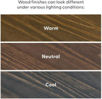 Plank+Beam Modern Console Table, 46 Inch, Walnut