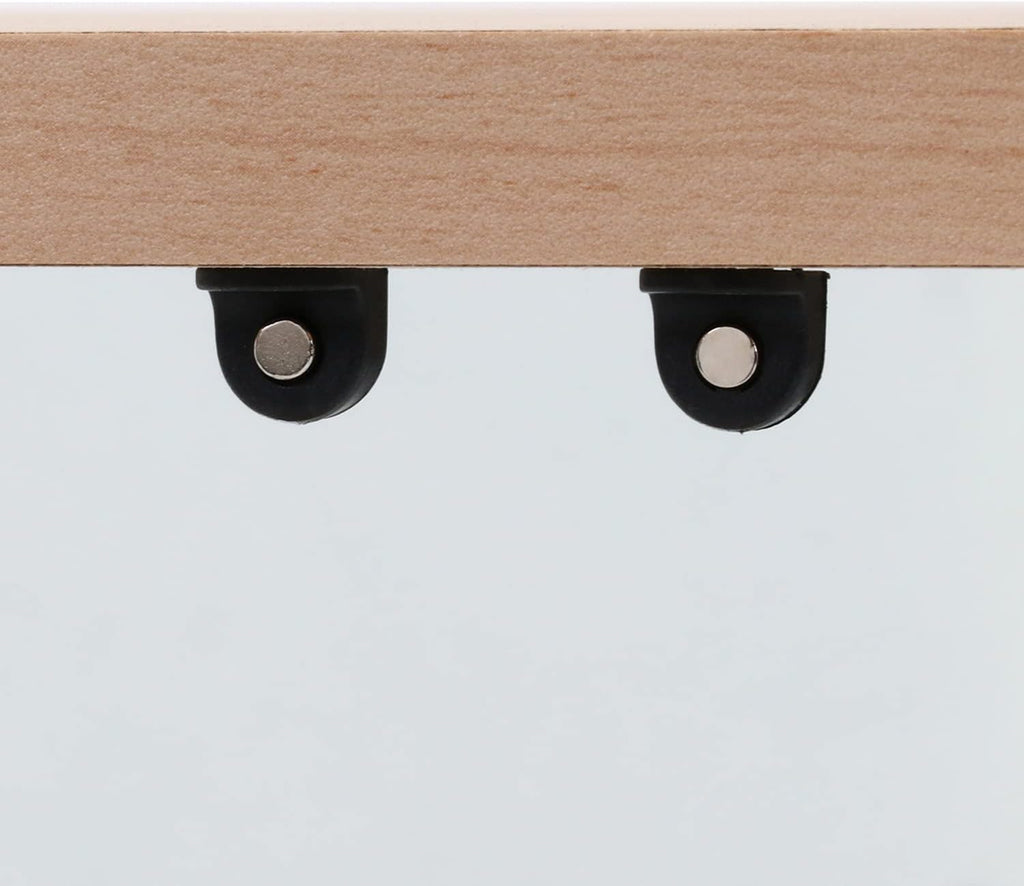 不二貿易(Fujiboeki) Fuji Boeki 72801 Collection Case, Figure Case, 3 Tiers, Width 23.8 x Depth 14.4 x Height 33.5 inches (60.5 x 36.5 x 85 cm), Natural, Wide, Rear Mirror, Assembly Required