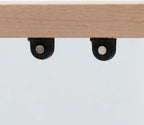 不二貿易(Fujiboeki) Fuji Boeki 72801 Collection Case, Figure Case, 3 Tiers, Width 23.8 x Depth 14.4 x Height 33.5 inches (60.5 x 36.5 x 85 cm), Natural, Wide, Rear Mirror, Assembly Required