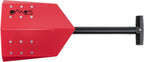 DMOS Delta Shovel - Collapsible Heavy-Duty Steel Folding Shovel for Camping, Overlanding, Survival, Military, Hunting, & Off-Road Use - Racing Red - Regular