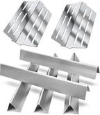 GGC Flavorizer Bars and Heat Deflectors for Weber Genesis 300 Series Genesis E310 E320 E330 S310 S320 S330 EP-310 EP-320 EP-330, Porcelain-enameled Flavor Bar Replacement for Weber 7620 7621