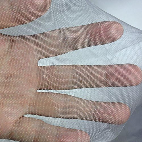 10Ftx 25Ft Mosquito Bug Insect Bird Fine Mesh Net Barrier Hunting Blind Garden Screen Netting for Protect Your Plant Fruits Flower
