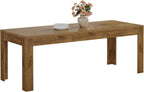 Tribesigns Dining Table for 6-8, 78.7-Inch Long Rectangle Kitchen Table, Modern Kitchen Dining Room Furniture, (78.74" L x 27.56" W), Brown