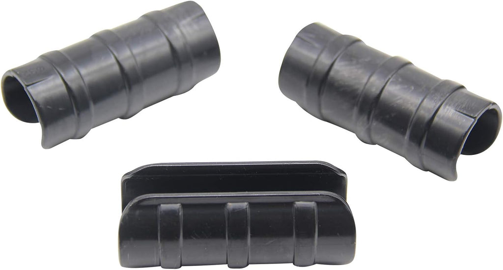 Garden Buildings Tube Clip 1.26 inch Black Greenhouse Clips Greenhouse Frame Pipe Tube Film Clip Connector Kit Pack of 10, Can Clamping Something Outer Diameter of 1.22-1.3in