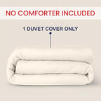 Kotton Culture 1 Pc California King Size Duvet Cover Only -100% Egyptian Cotton Sateen 600 Thread Count Ultra Soft Premium Durable Comforter Cover Zipper Closure & Corner Ties (Butter,104"x98")