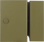 SAFAVIEH Couture Collection - Aldwyn Olive Green Metal Accent Table, Modern Fully Assembled Side Table (SFV6803B)