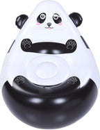 Zopsc Cute Panda Animal Shaped Inflatable Chair, Lightweight Portable Seat for Outdoor, Indoor Use