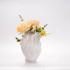 Heart Shaped Resin Vase - Anatomical Human Heart Flower Pot Planter, Nordic Modern Desktop Decor for Farmhouse Living Room, Bedroom, Valentine's Day Gift Home Decoration