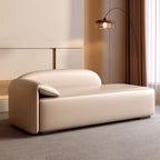 Modern Bedroom Bed End Stool Sofa Nordic Simple Shoe Bench Clothing Store Chaise Longue Entryway(Beige,Small)