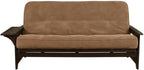 Starlight Canyon Home Brown Futons with 100% Polyester Fabric, Durable Frame, Stylish and Comfortable for Living Room, Guest Room, Modern Home Decor