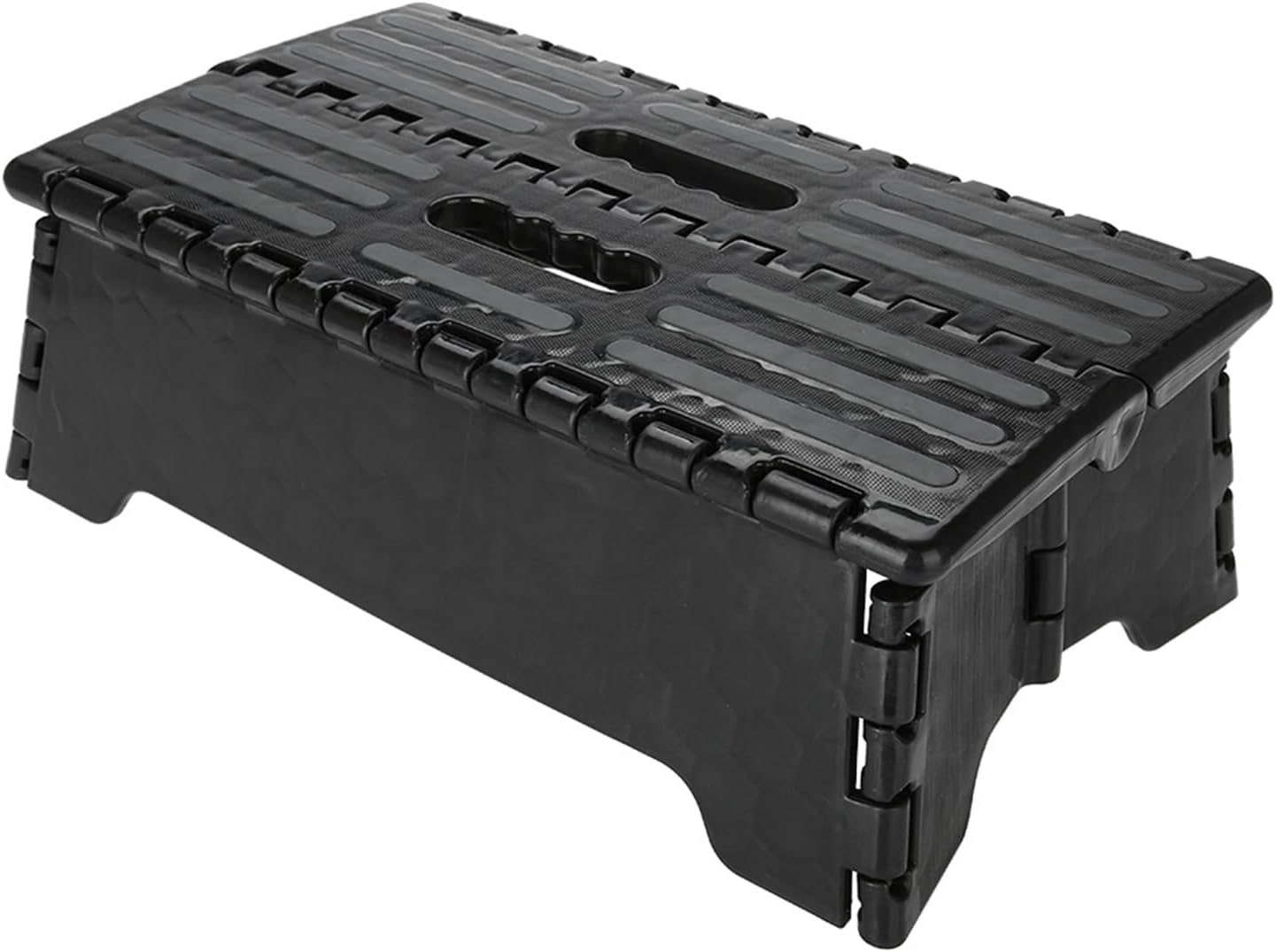 Folding Step Stool, The Lightweight Step Stool, Portable Folding Step Stool Black Step Ladder for Adults Seniors at Home, Kitchen, Bathroom, Bedroom, Closet
