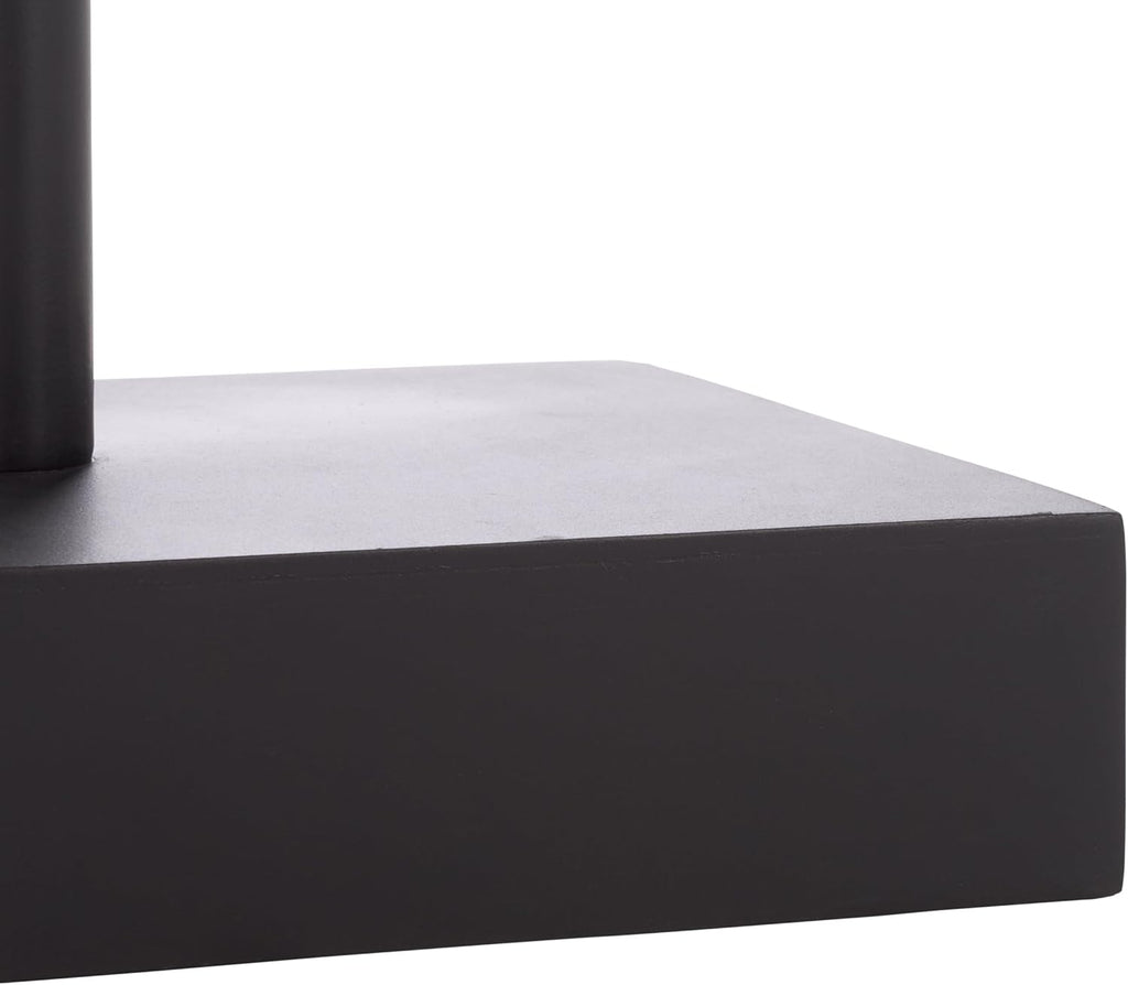SAFAVIEH Home Collection - Satomi Accent Table with Bordeaux Mosaic Tile Inlay & Black Iron Base, Modern Side Table, Fully Assembled (ACC3230C)