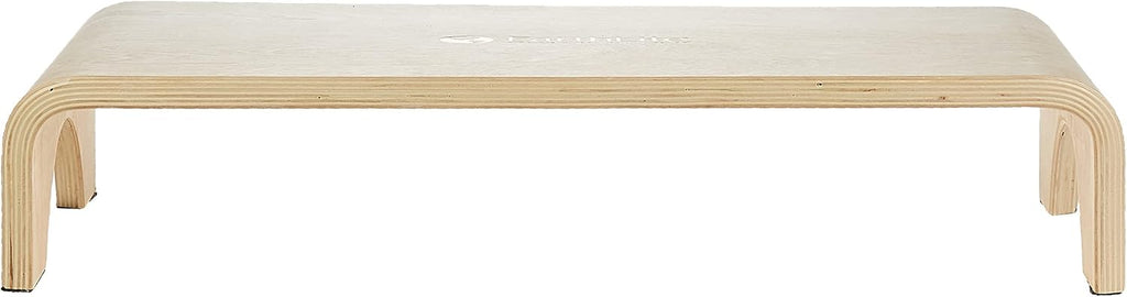 EARTHLITE Wooden Step Stool - Beautiful Finish, Large Surface, Strong & Stable Bed Step, Foot Stool, Massage Step-Up (4" or 7")