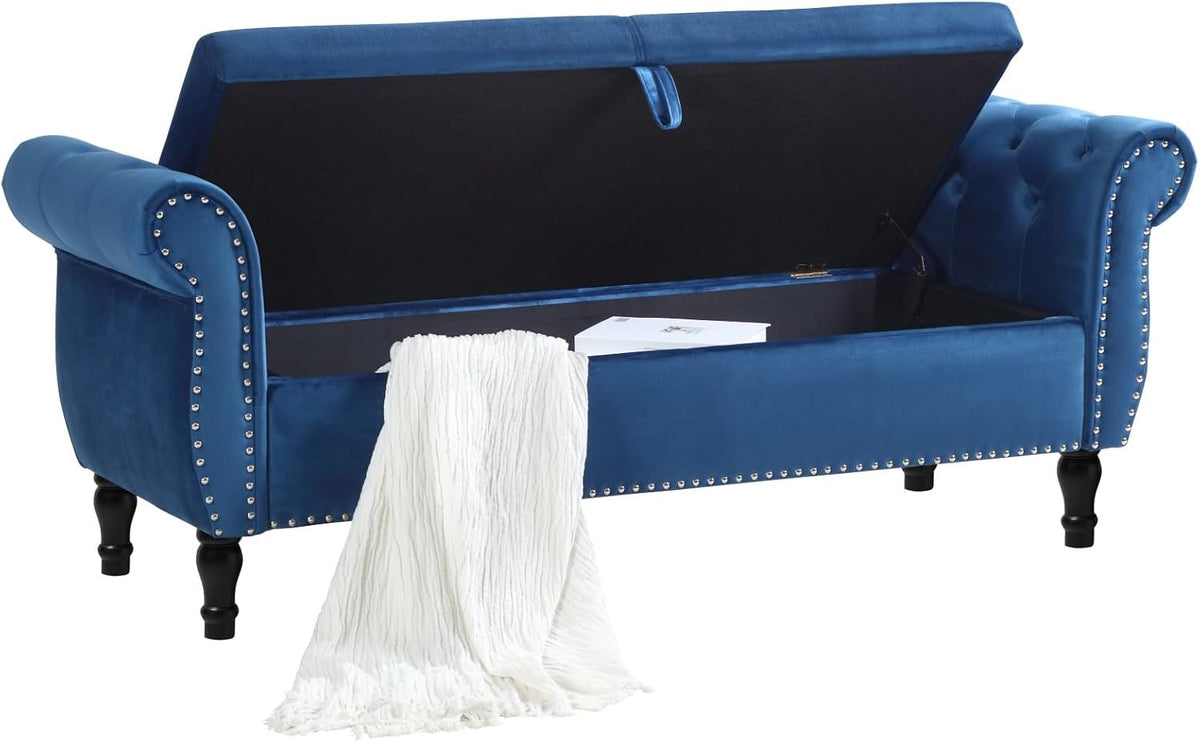 Multifunctional Storage Bench, Rectangular Sofa Stool, Shoe Bench for Entryway Living Room
