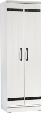 Sauder HomePlus 2-Door Kitchen Pantry Cabinet/Pantry cabinets, Soft White Finish