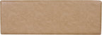HomePop Oslo Bench - Sand Faux Leather