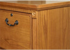 Martin Furniture Huntington Oxford 4 Drawer Wood File Cabinet Natural