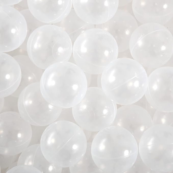 TRENDPLAY Plastic Balls for Ball Pits - Hollow Balls- Safe and Exciting Playtime - Perfect for Baby Pools, Birthday Party Decoration