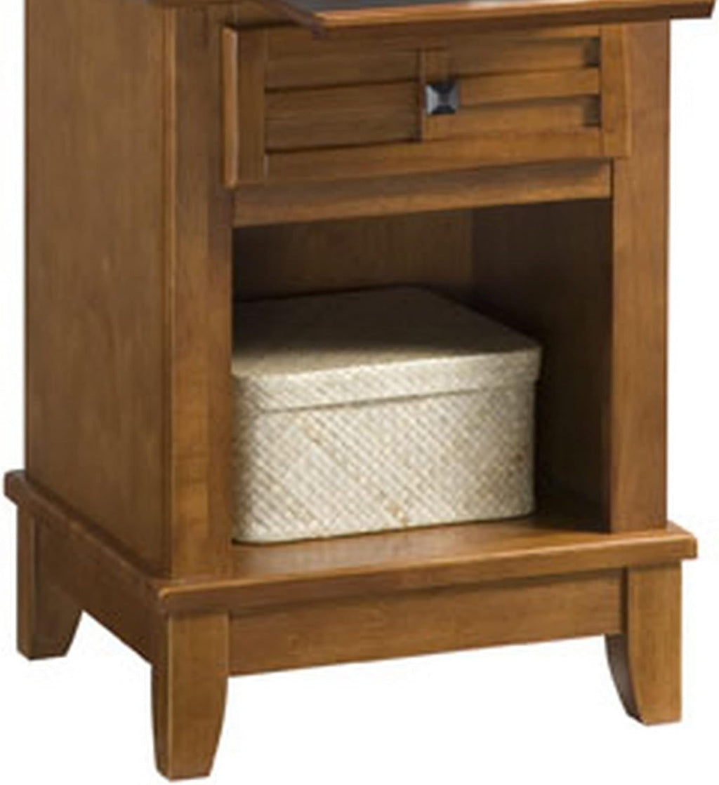 Homestyles Arts and Crafts Cottage Oak Nightstand with Drawer