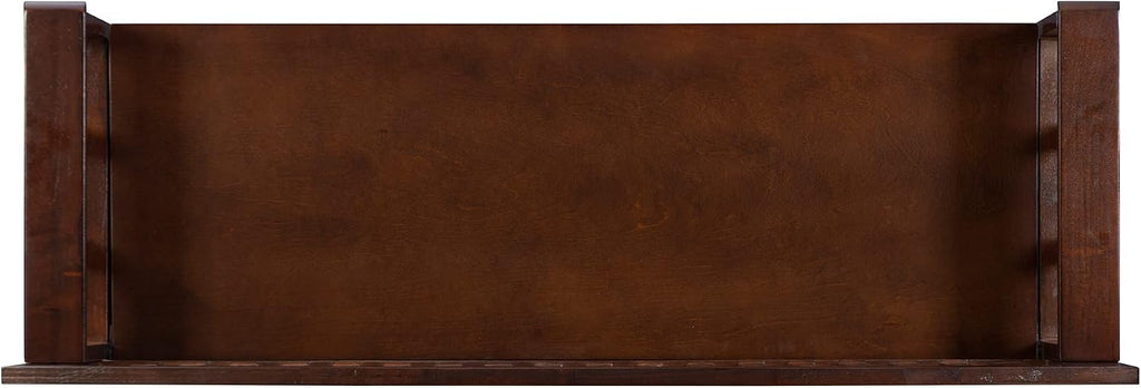 Linon Home Dcor Linon Home Decor Cynthia Storage Bench, 50"w x 17.25"d x 32"h, Walnut