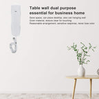 Upgrade A061 White Table Wall Mounting Extension Telephone Corded Phone Desk Phone with One Key Re Dial Save Space for Home Business