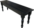 Franklin Farm Bench- Black (72)