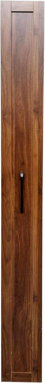 KEIKI 7 Tier Pull-Out Kitchen Pantry Storage Cabinet, Multi-Tier Single-sided Open Shelf, Spice Rack Next to Fridge, Freestanding Wood Hutch Food Pantries Cupboard for Dining Room, Narrow Spaces