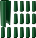 Jetec 16 Pcs PVC Pipe Clamps Greenhouses Strap Clips 2.4 Inches Long Summer PVC Water Pipe Clamps Strap Clips for Woodworking(for 1/2 Inch PVC Pipe,Green)