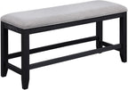 Steve Silver Furniture Yves Counter Bench Grey