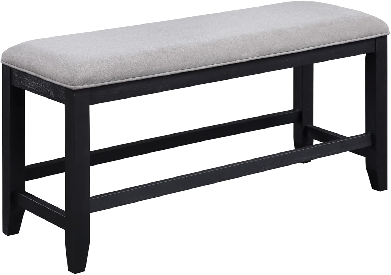 Steve Silver Furniture Yves Counter Bench Grey