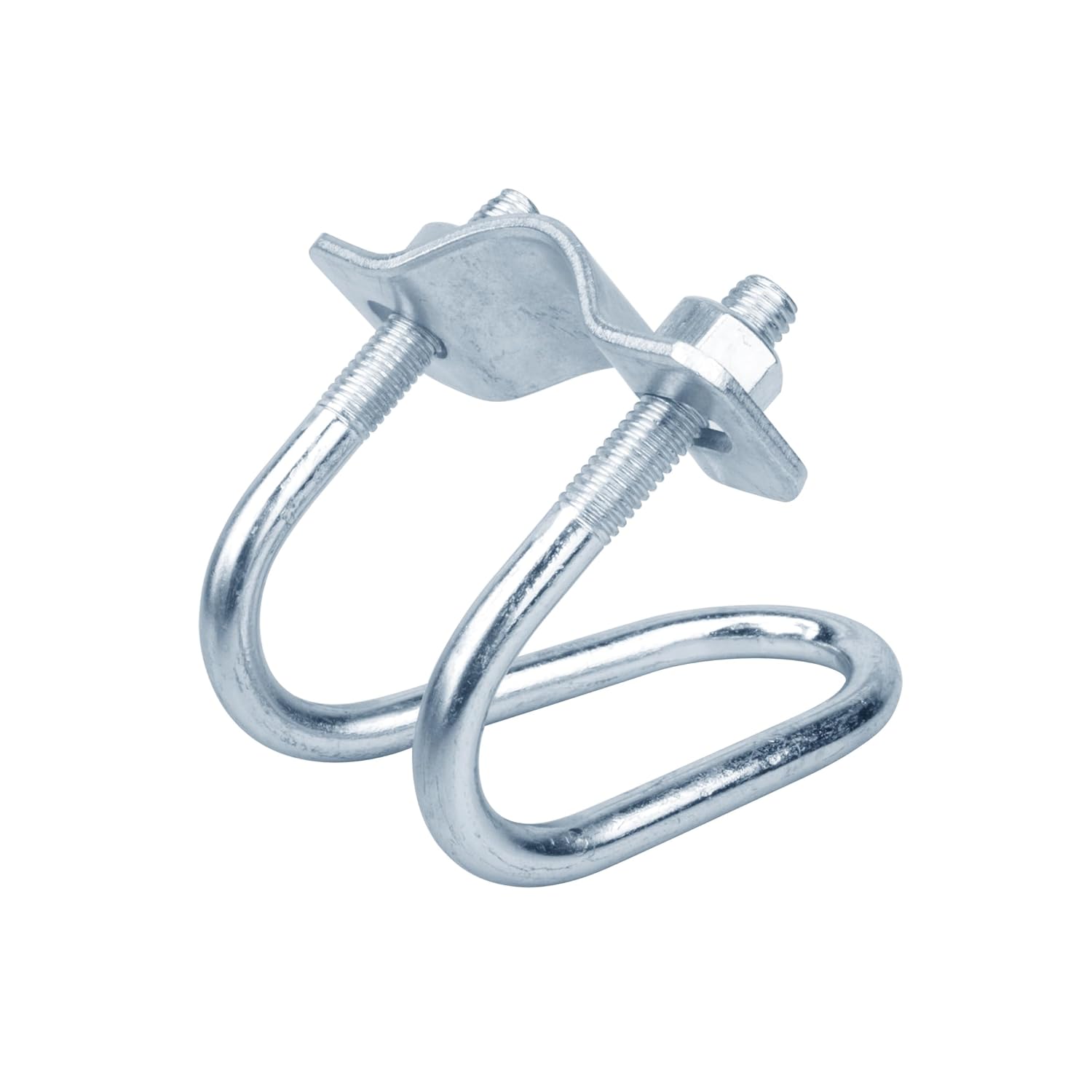 20 PCS Cross Connector Pipe Clips for 1/2" EMT Electrical Pipe(O.D. : 0.706"), Cross Conduit Clamp for Greenhouse, Awning & Fence, Tripods