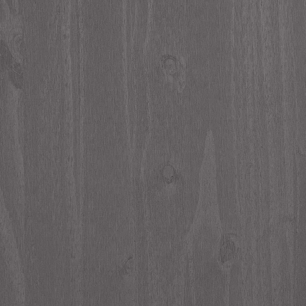 Light Grey Sideboard with Solid Pine Wood and MDF Construction, Modern Storage Cabinet for Living Room or Dining Room, Durable Furniture with Smooth Finish and Versatile