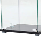 不二貿易(Fujiboeki) 3 Tiers Glass Collection Case, 高さ86cm, Clear