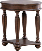 Liberty Furniture Allington Oval End Table for Living Room - Satin Sienna