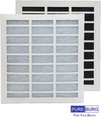 PUREBURG 83543 Replacement Compatible with Perfect Fry Fryers 2FK001 2FR00801 Fits PFC57 PFA570 PFA720, Fry Air Filter Clean Odor VOCs