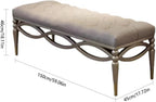 Modern Modern Entryway Bench End of Bed Upholstered Velvet Bedroom Benches for Foot of Tufted Footrest Stool Entryway