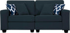 Legend Vansen Modular Sectional Sofa L Shaped Couch with Ottoman Modern Reversible Corner Sectional Couch for Living Room