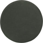 Homepop Home Decor | Upholstered Round Storage Ottoman | Ottoman with Storage for Living Room & Bedroom, Loden Green Velvet