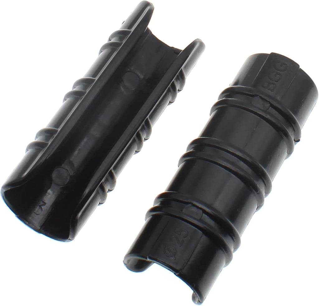 FDXGYH 20 Pcs Greenhouse Film Clamps ABS Snap Clip Tube Clip Garden Buildings Tube Clip for 3/4" PVC Pipe