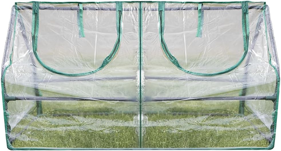 Zenport SH3212A Garden Cold Frame Greenhouse Cloche - 3 Pack