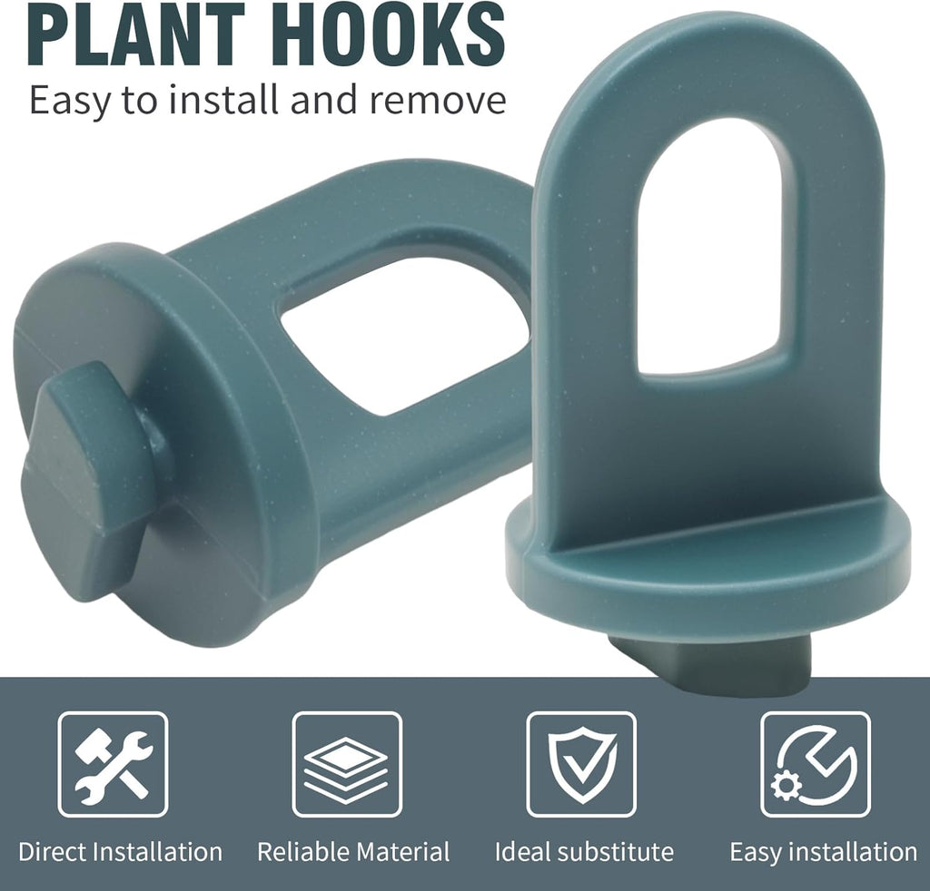 150Pcs Greenhouse Hooks Hanger Kit - Twist Clips for Aluminium Greenhouse Insulation