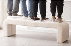 Modern Home Entryway Shoe Stool Bedroom Bedside Clothing Store Bench Fitting Room Sitting Stools Entryway(150 * 40 * 43cm)