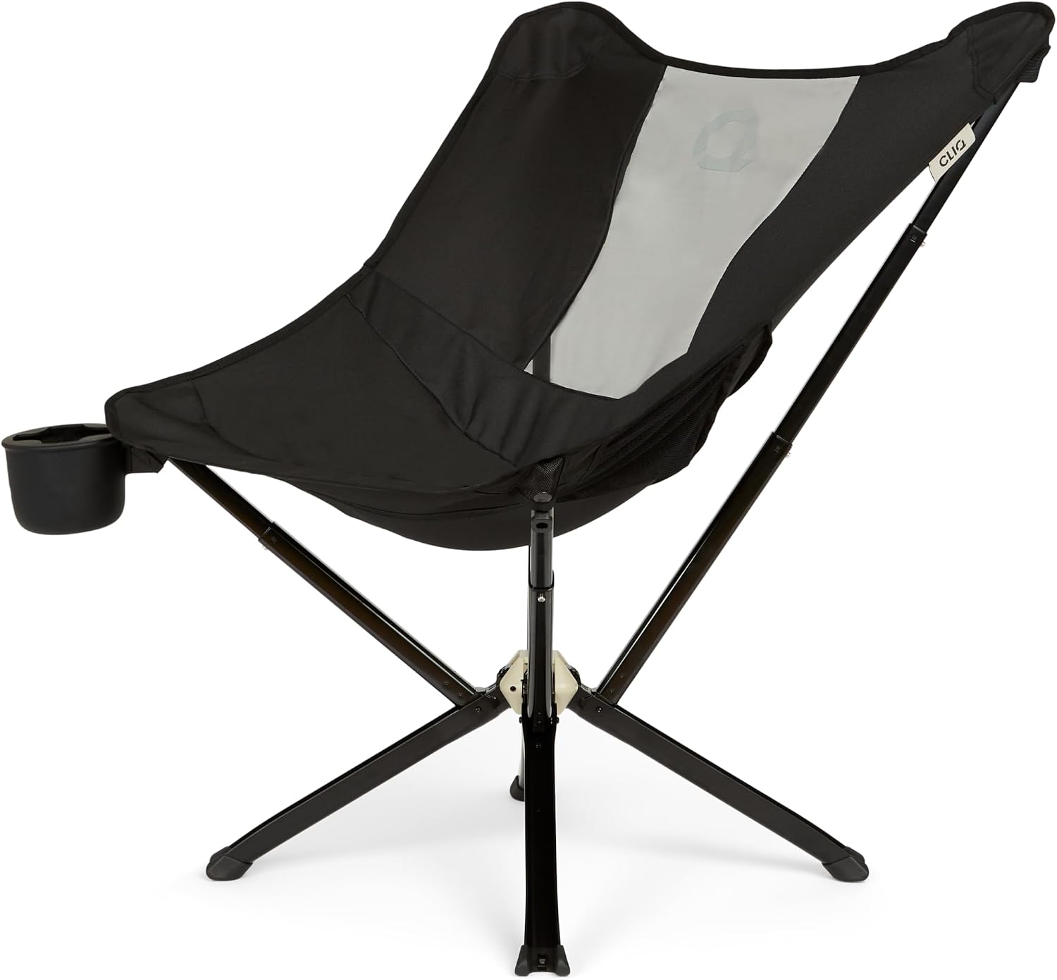 CLIQ MystiQ Camping Chair, Lightweight Portable Folding Outdoor Chair | Portable Folding Camping Chair, Compact Lounge Chair for Beach, Hiking, Sports & Lawn, 450 lb Capacity