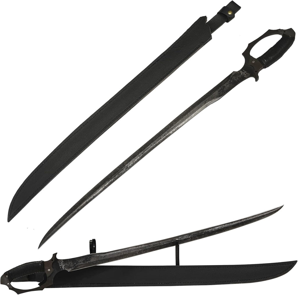 High Manganese Steel Blade Machete for Cutting Trees Heavy Duty Full Tang Outdoor Survival Hunting Tactical Sword